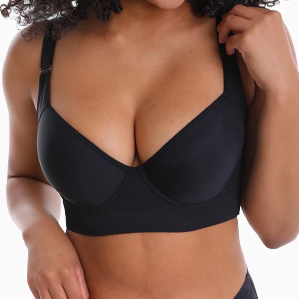 Shapedly Back Smoothing Shaping Bra 40F - Black